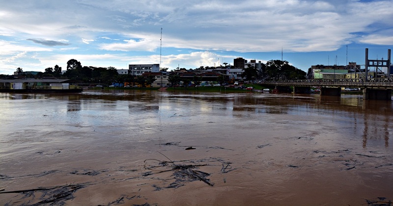 Nível Do Rio Acre Mantém Tendência De Vazante 