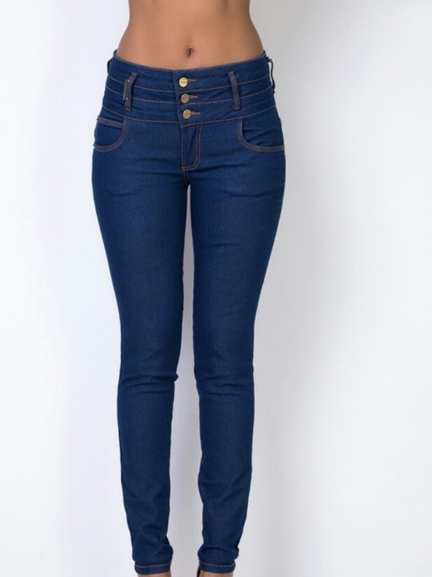 calça jeans cos largo